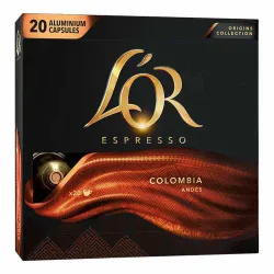 L'OR Espresso Colombia Compatibles Nespresso® 20 cápsulas