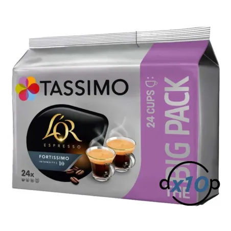 Tassimo L'OR Fortissimo 24, 10 unidades - 240 cápsulas