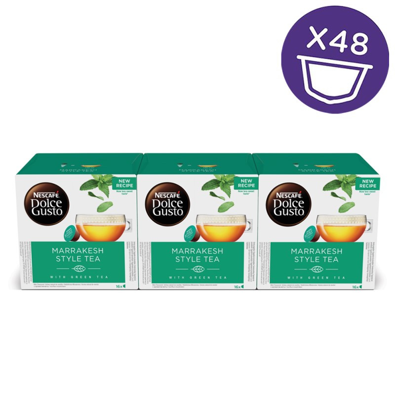 Dolce Gusto Marrakesh Style Tea 3x16, 48 cápsulas