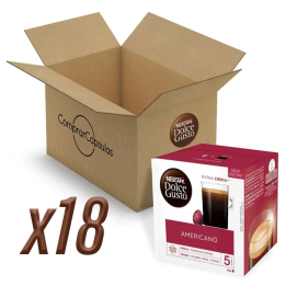 Café Americano 18 cajas, 288 cápsulas | Dolce Gusto Nescafé
