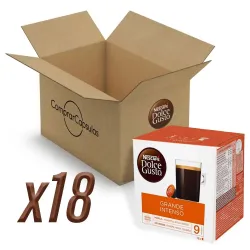 Café Grande Intenso 18 cajas, 288 cápsulas | Dolce Gusto Nescafé