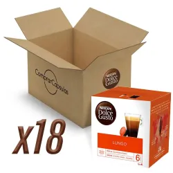 Café Lungo 18 cajas, 288 cápsulas | Dolce Gusto Nescafé