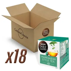 Marrakesh Style Tea 18 cajas, 288 cápsulas | Dolce Gusto Nescafé