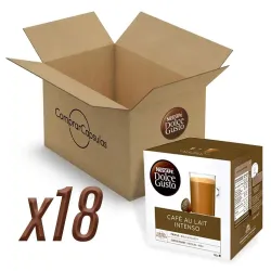 Café con Leche Intenso 18 cajas, 288 cápsulas | Dolce Gusto Nescafé