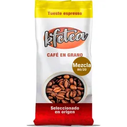 Kfetea Café Mezcla en Grano ideal para bares en bolsa de 1 Kilo