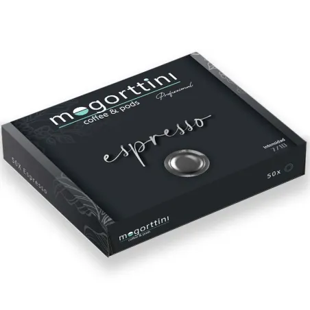 Espresso Mogorttini, caja 50 cápsulas. Compatibles con Nespresso Pro