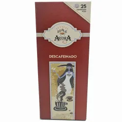 Café Descafeinado Monodosis 25u sistema E.S.E. marca Mogorttini