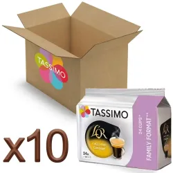 Tassimo L'OR Café Long Classique 24, 10 unidades - 240 cápsulas