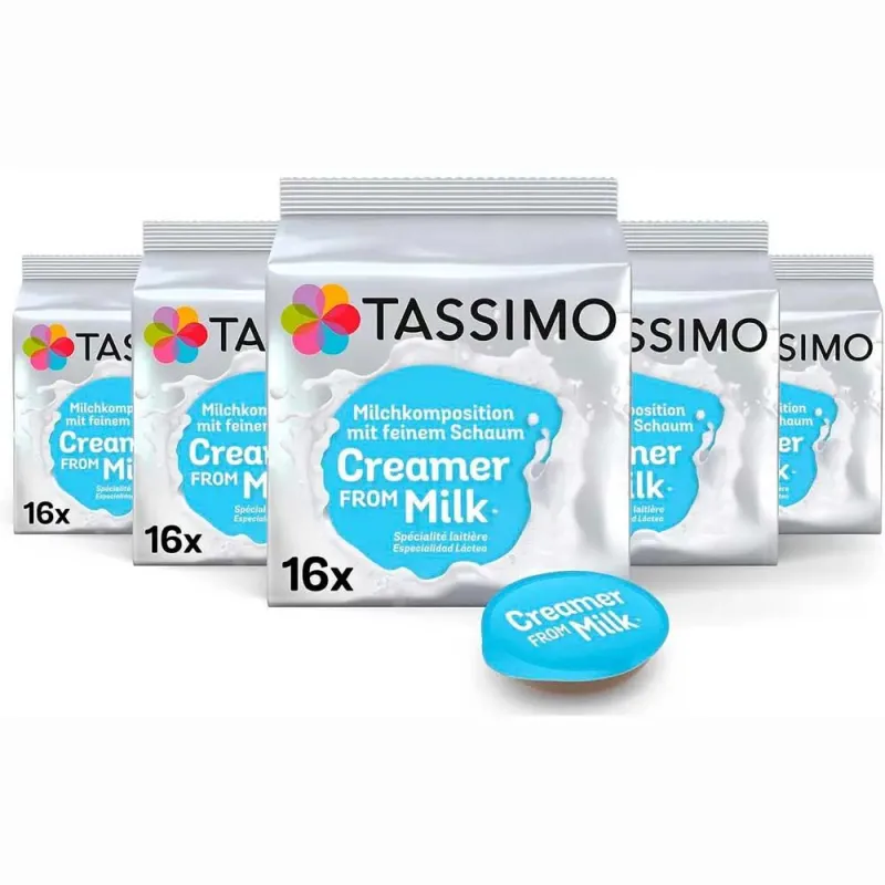 Creamer Milk 5 cajas - 80 cápsulas L'OR Tassimo