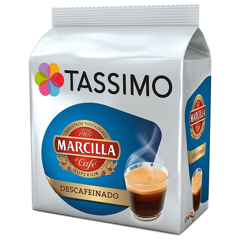 Tassimo Marcilla Descafeinado 16 cápsulas