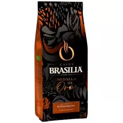 Café en grano Kilimanjaro 1kg Brasilia Medalla Oro LATERAL