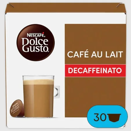 Magnum Nescafé Dolce Gusto Café con Leche Descafeinado 30 cápsulas