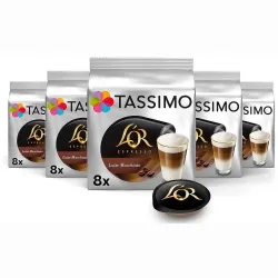Latte Macchiato 5 cajas - 40 cápsulas L'OR Tassimo