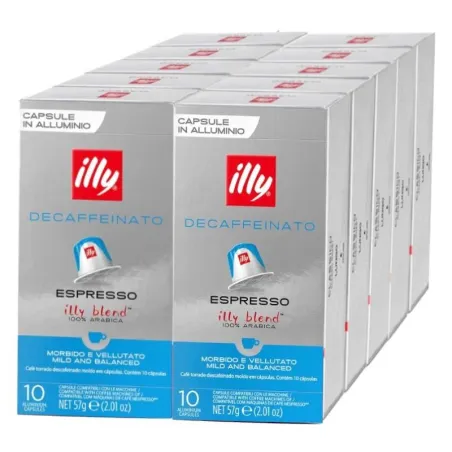 illy Descafeinado 100 Cápsulas Compatibles Nespresso