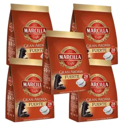 Café monodosis Marcilla Senseo Gran Aroma Fuerte 140 uds