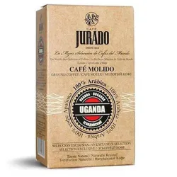 Uganda Café molido de Café Jurado. Cafes del mundo. 250g 8410894002882
