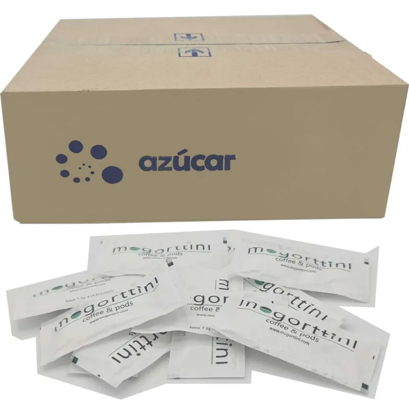 Azúcar Blanco sobres estándar 6 grs. 200 uds. Mogorttini