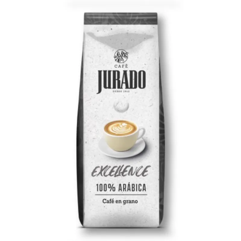 Café en Grano Excellence 100% Arábica Jurado 1Kg Tueste Natural