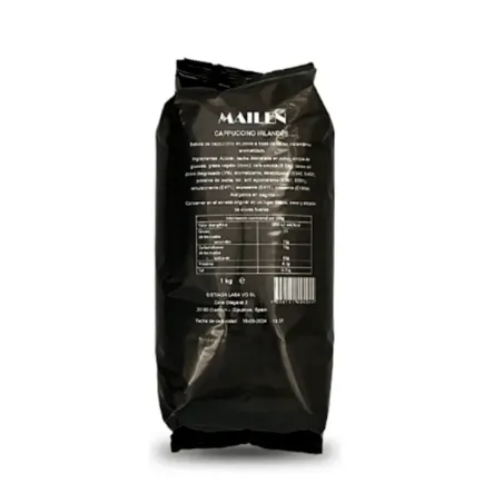 Cappuccino Irlandés (Irish) Mailen 1kg Soluble Especial Vending