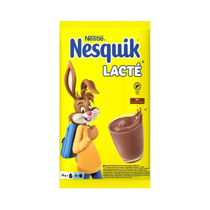 Nesquik Lacte Pouch 1kg. peparado lacteo con cacao
