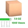 Vasos de carton 7.5 oz  220 Ml Caja 1000 vasos especial fuente Agua