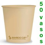 Vasos de Bambu para Café 4 onzas 110ml 50 unidades