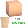 Vasos de Bambu para Café  4 onzas 110ml 1000 vasos
