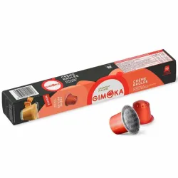 Gimoka Creme Brulee 10 cápsulas aluminio compatibles Nespresso