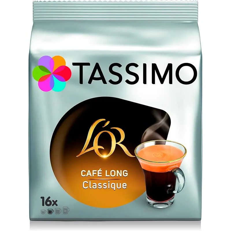 Tassimo Café Long Classic  16 Tazas