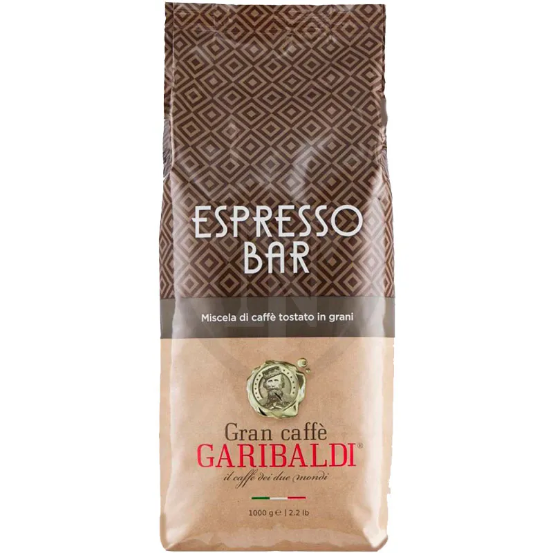 Café en Grano Espresso Bar Garibaldi 1Kg Tueste Natural