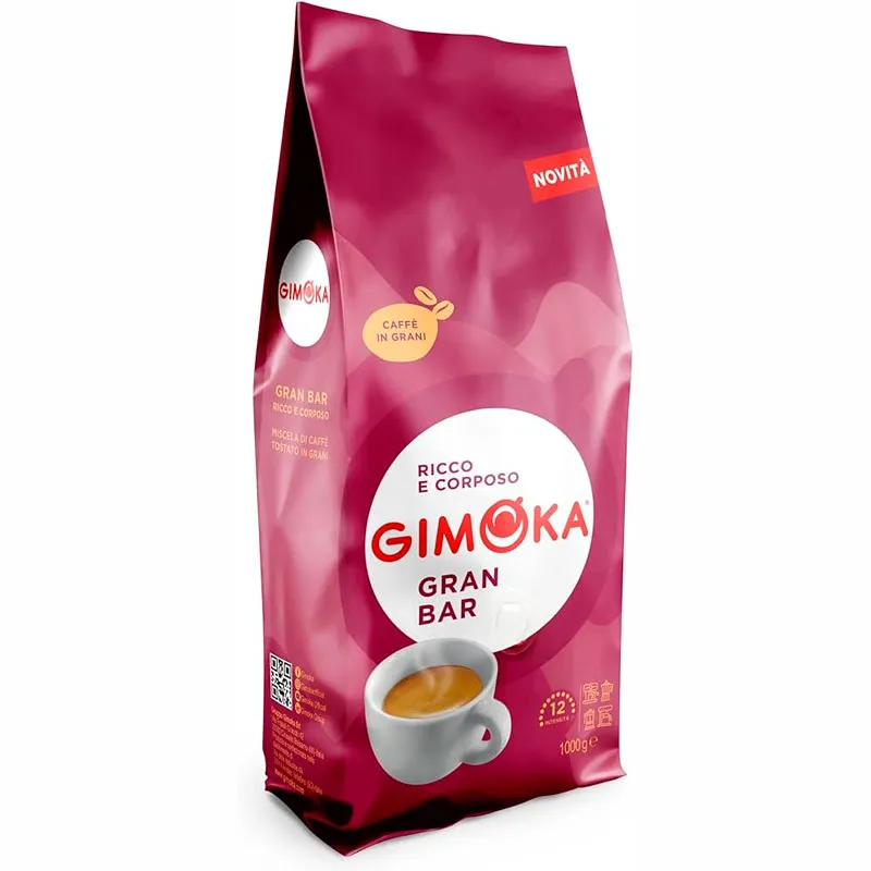 Café en Grano Gran Bar Gimoka 1Kg – Café Italiano