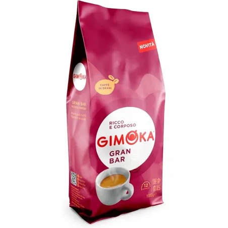 Café en Grano Gran Bar Gimoka 1Kg – Café Italiano