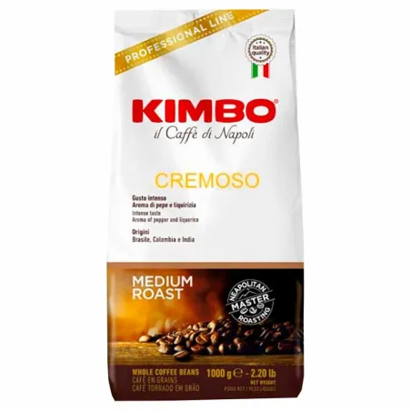 Kimbo Cremoso 1Kg | Café Italiano de Nápoles