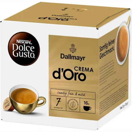 Dallmayr Crema D’oro Dolce Gusto – 16 Cápsulas