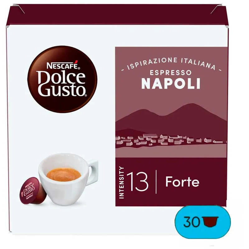 Napoli Magnum Dolce Gusto 30 Cápsulas | Espresso Intenso