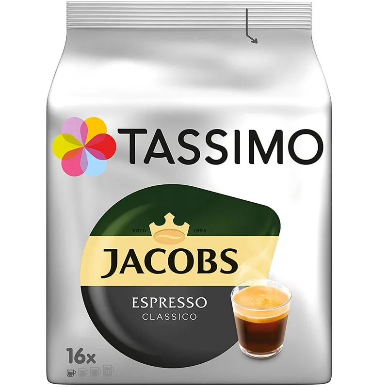 Espresso Classico Jacobs – 16 Servicios Tassimo