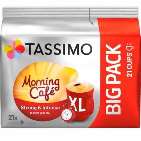 Morning Café Tassimo 21 Tazas | Pack Ahorro Aromático