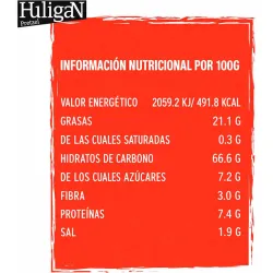 Huligan Crush miel y mostaza 18x65g | Snack dulce y salado