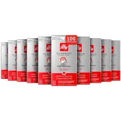 Classico Espresso 100 cápsulas Illy Nespresso
