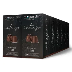 Café Intenso Mogorttini 240 Cápsulas compatibles Nespresso en aluminio 8436583660591