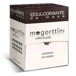 Edulcorante Mogorttini. 250 unidades de Sacarinas especial para hosteleria
