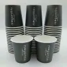 Surtido vasos papel  4 Oz 120 ml diseño Mogorttini 50 unidades