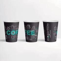 Surtido vasos papel - 75 unidades 6,5 onzas 185 ml | Mogorttini