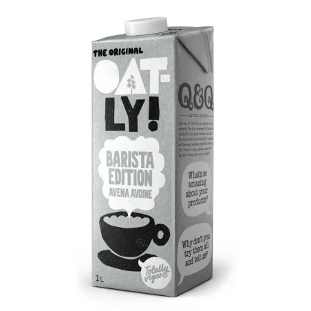 Bebida de Avena oatly Barista 1 litro