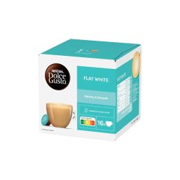 Flat White Dolce Gusto 16 Cápsulas | Cremoso y Suave