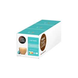 Flat White Dolce Gusto Pack 3 Cajas · 48 Cápsulas