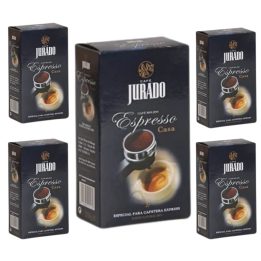 Pack 5 Jurado Espresso Casa | 1,25 kg Café Molido