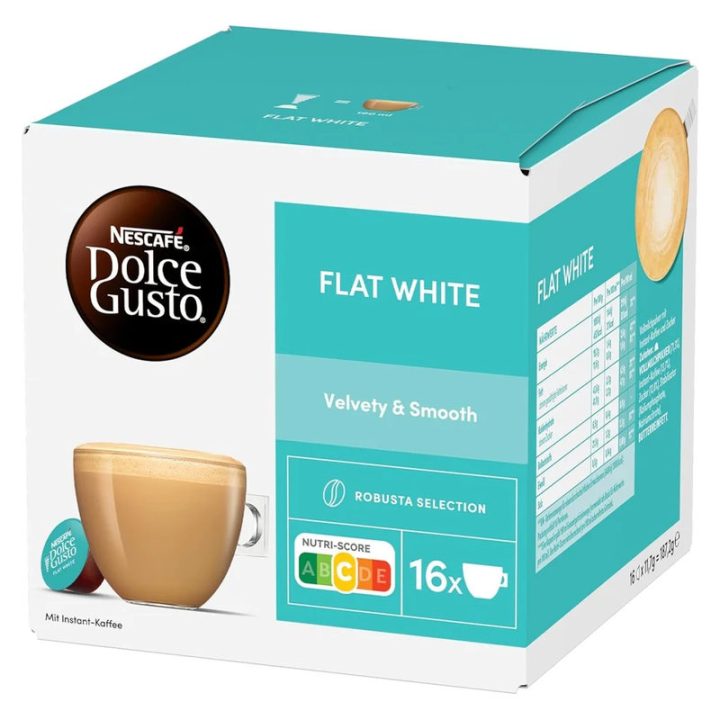Caja Flat White Dolce Gusto 16 cápsulas