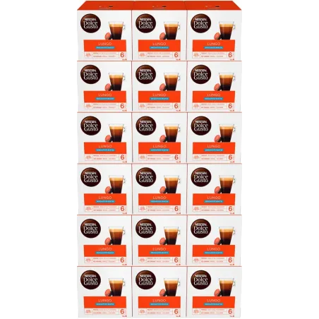 Dolce Gusto Lungo Descafeinado 18x16, 288 cápsulas
