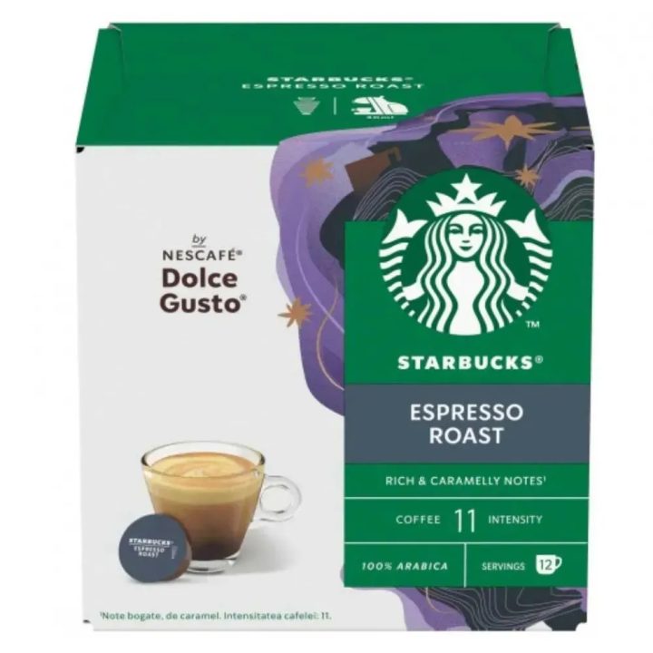 3 cajas de Espresso Roast Starbucks, Dolce Gusto compatible 1